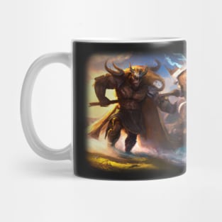 Viking god going to war Mug